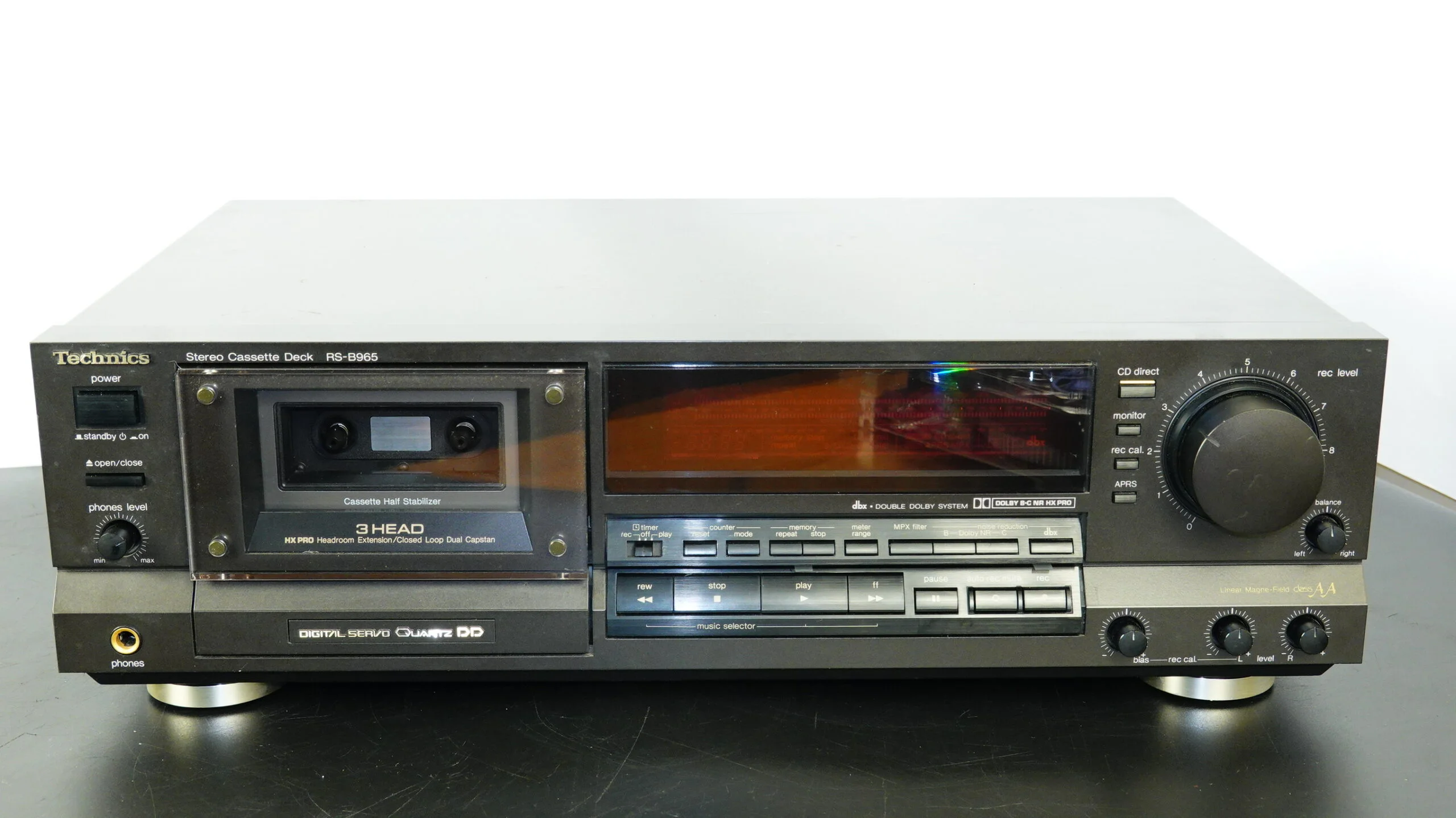 Technic RS-B965 Audiophile 3 Head Cassette Deck - Classic HiFi.com.au