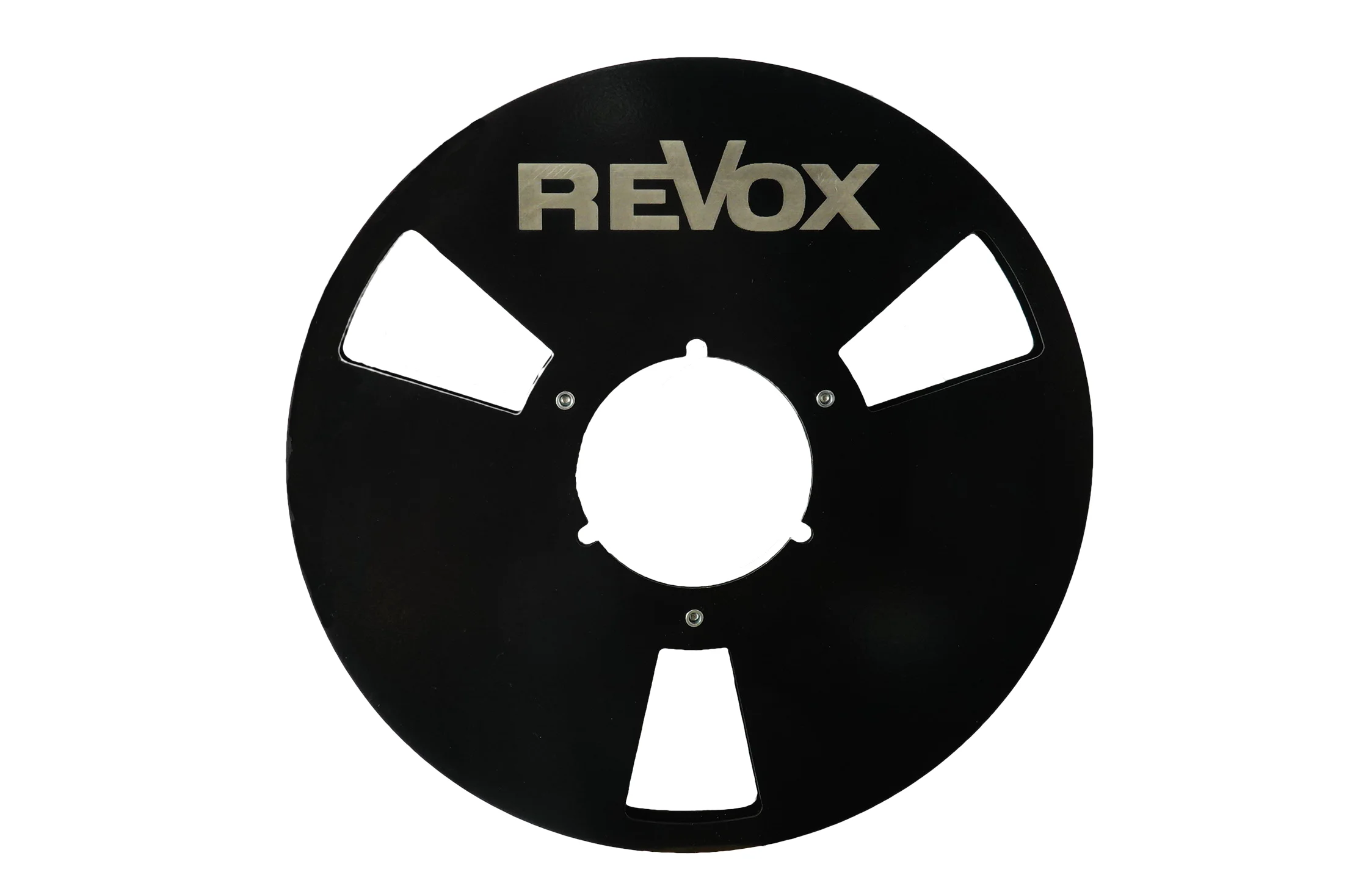 Black ReVox 10.5″ Aluminium Reel empty / Take Up Spool - Classic