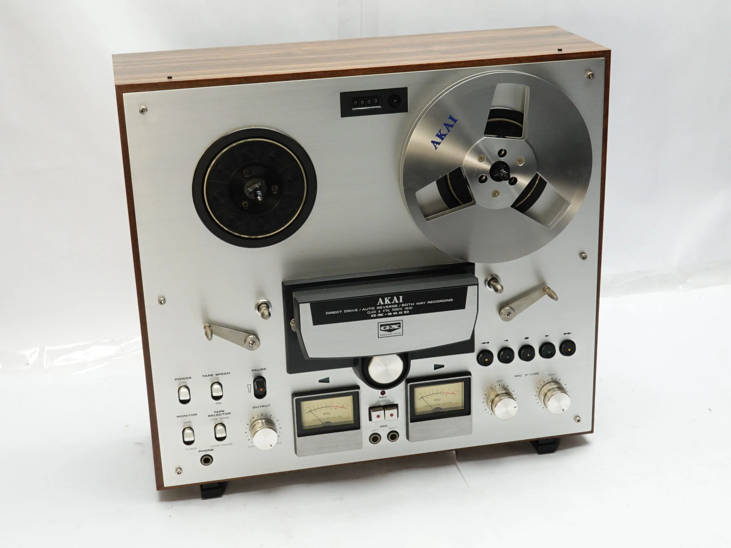 AKAI GX-265D Auto Reverse Reel to Reel (fully serviced) - Classic  HiFi.com.au